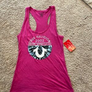 NWT Tru Religion Racer  Tank size Small